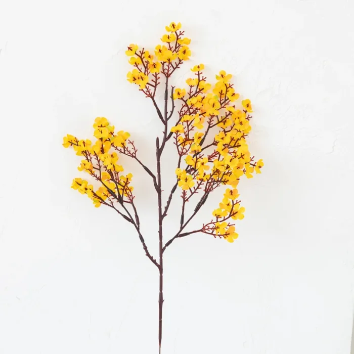 2PCS Artificial Plants Long Baby's Breath Christmas Decorations Vase for Home Wedding Bridal Festival Party Fake Plastic Flowers - Image 3
