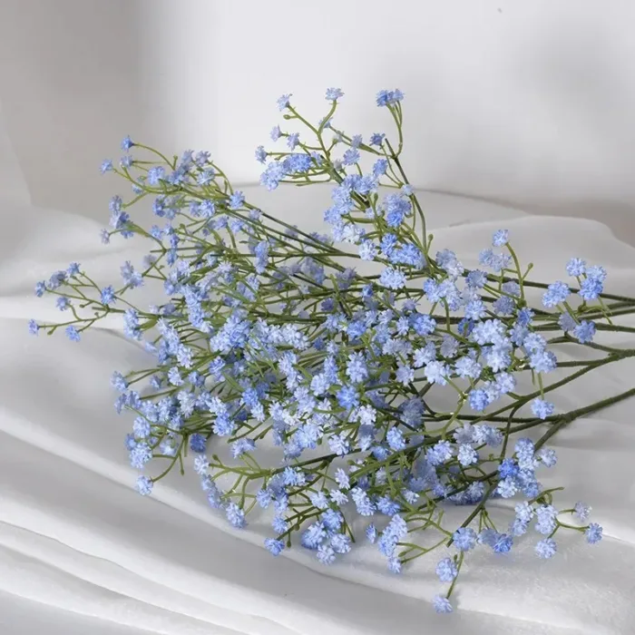108Heads 63cm Babies Breath Artificial Flowers Plastic Gypsophila DIY Floral Bouquets For Handmade Wedding Party Home Decoration - Image 12