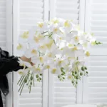 1PC/3PCS Artificial Butterfly Orchid Branches, DIY Vase Flower Arrangement, Holiday Wedding, Birthday Party Decoration - Image 4