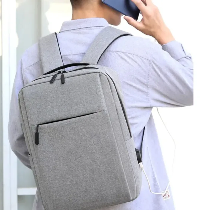2024 New Versatile Business Bag USB Rechargeable School Bag Waterproof Laptop Bag Backpack - Image 3