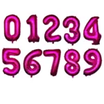 32 inch Large Gold figure Balloons 18 20 30 40 50 60 70 80 90 years adult Birthday Anniversary Decoration Number Balls Supplies - Image 9