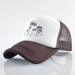 Embossed Triangle Mesh Baseball Caps Women Breathable Mesh Snapback Hats Red Black Casual Sport Hats Cap Unisex Men Fishing - Image 22
