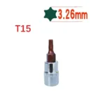 1pc Torx Screwdriver Bit 1/4 Inch Drive Socket Ratchet Socket Wrench Adapter Hand Tools T8 T10 T15 T20 T25 T27 T30 T40 - Image 8