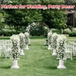 1PC Artificial Flowers Long Vine Rose Home Wedding Outdoor garden Arch Decorations Christmas Celebration photography party - Image 2