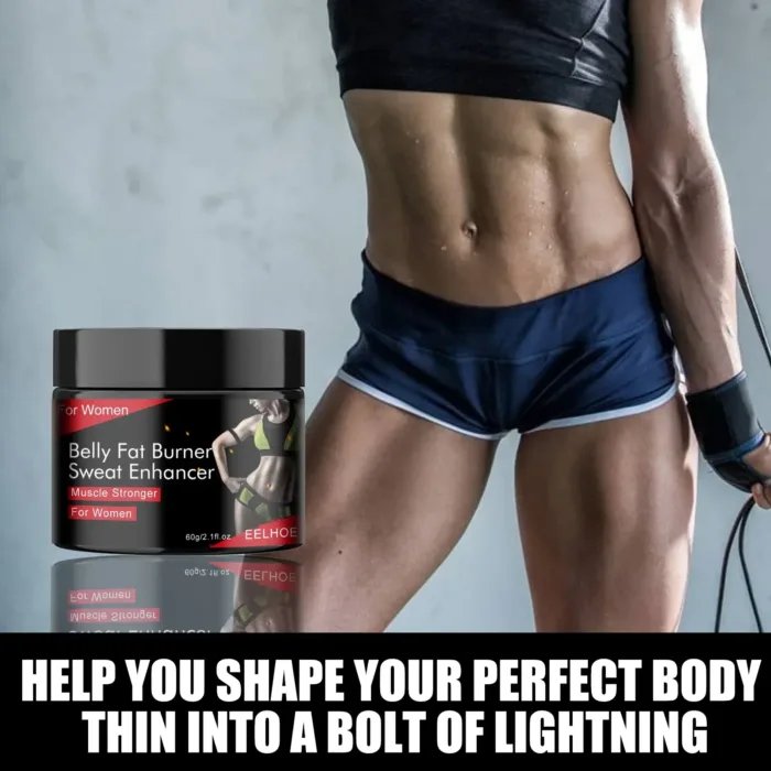 다이어트 Fat Burning Cream Natural Tighten Portable Belly Fat Burner Sweat Enhancer Men Gift Abdominal Shaping Slimming Cream 60g - Image 4