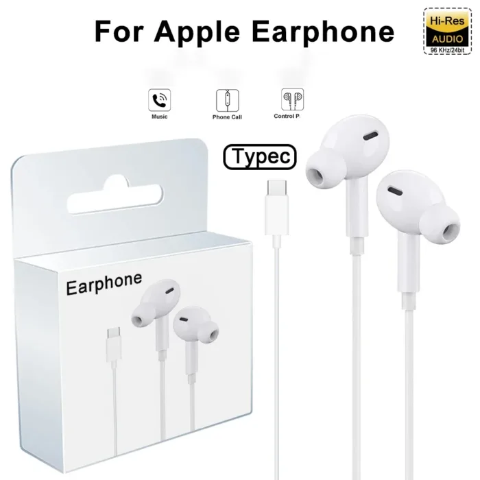 For Apple Headphones For iPhone 15 14 13 12 11 Pro Max X 8 Plus Earphones Bluetooth Wired Earbuds Accessories - Image 7