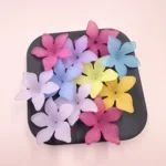20pcs/bag 25mm*5mm Matte Bauhinia Flower Acrylic Beads Caps Jewelry Making DIY For Earrings Hair Accessories Necklaces - Image 7