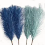 45cm Artificial Pampas Grass Bouquet Single fork Simulation Reed DIY Home Wedding Decoration Party Bedroom Artificial Flowers - Image 4