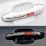 4pcs Car Door Handle Stickers Accessories Car Sticker Exterior Accessories WRC car sticker funny door handle handle - Image 2
