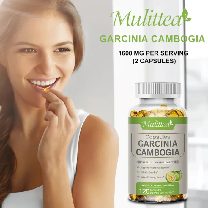 Mulittea Garcinia Cambogia Capsules for Break down glucose prevent fat synthesis and Improve liver detoxification - Image 4