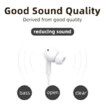 HiFi Type C With DAC Mic Headphones For Samsung Galaxy S24 S23 S21 S22 Note Ultra Wired Earphones 3.5mm Jack Earbud Headset - Image 2
