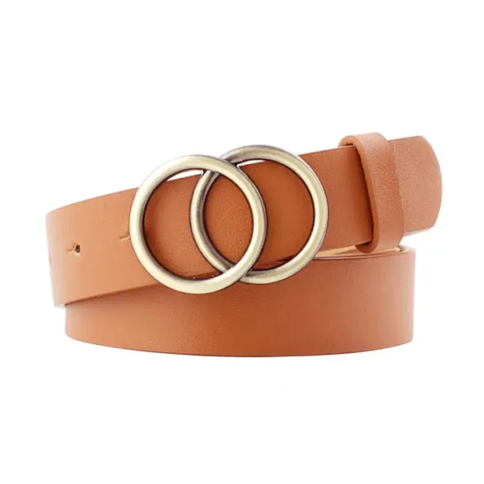 Luxury Designers Leopard Belt For Women Snake Zebra Print Thin Horsehair Waist Belt LeatherRing Buckle Belts Female - Image 4