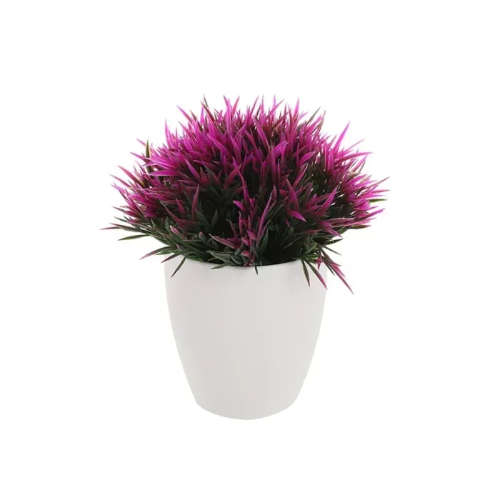 New Fake Flowers for Home Garden Decoration Artificial Plants Potted Green Bonsai Small Tree Grass Plants Pot Ornament Wedding - Image 5