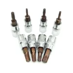 1pc Torx Screwdriver Bit 1/4 Inch Drive Socket Ratchet Socket Wrench Adapter Hand Tools T8 T10 T15 T20 T25 T27 T30 T40 - Image 4