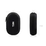 TRN Pag Mini Portable Oxford Compressive Headset Package PU Zipper Storage Box Earbuds Earphones Bag Headphones Accessories - Image 2