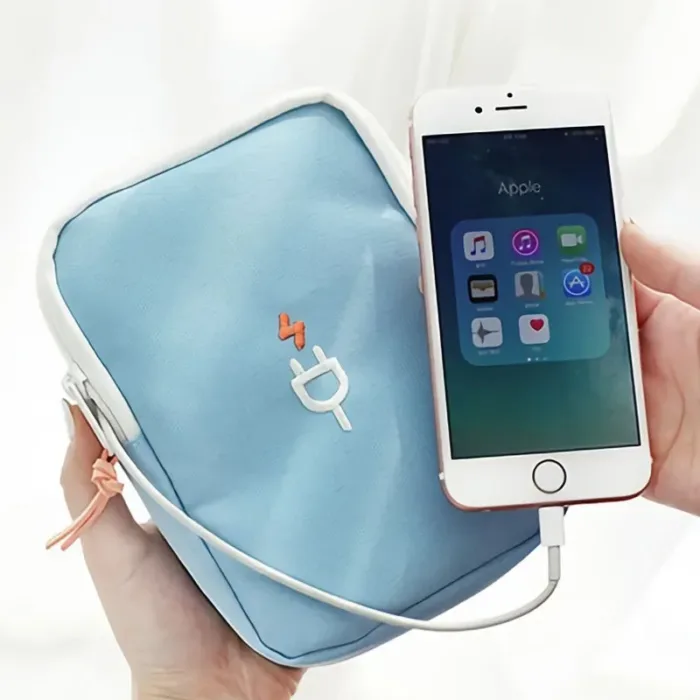 Travel Accessory Cable Bag Portable Digital USB Electronic Storage and Organize Bag Gadget Case Travel Cellphone Charger Holder - Image 6