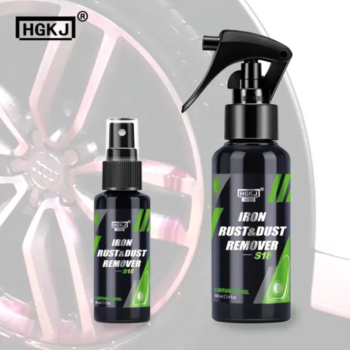 Rust Remover Spray HGKJ S18 Auto Hub Rust Removal Maintenance Iron Powder Remover  Car Refurbishment Polishing Kit - Image 5