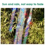 50M/80M/110M Bird Scarer Pigeons Repellent Anti Birds Tap Flashing Colorful Floral Garden Outdoor Crow Away Pigeons Repeller - Image 3