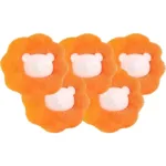 Reusable Pet Hair Remover, Thread Trap, Wool Adhesive, Laundry Room, Washer Filters, 1, 3, 5PC Wool Dryer Balls E Lavar Roupa - Image 7