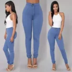 S-4XL Spring Boyfriend Jeans Oversize Casual Denim Pants For Women 2022 Summer Slim Mom Trouser High Waist Stretch Jeans Vintage - Image 6