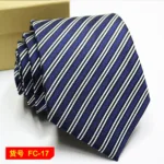 67 Styles Men's Ties Solid Color Stripe Flower Floral 7-8cm Jacquard Necktie Accessories Daily Wear Cravat Wedding Party Gift - Image 50