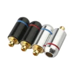 MMCX Connector Earphone Pin Plug Consumer Electronics DIY UE900 SE535 SE215 W10 W20 W30 Earphones Audio Jack Black Silver - Image 3