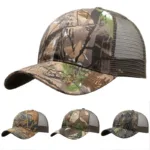 Spring Summer Sun Hat Caps For Men Women Adjustable Baseball Cap Breathable Mesh Trucker Cap Camouflage Baseball Hat бейсболка