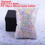 10g 2.5-3mm Foam Beads Colorful Styrofoam Beads Foam Balls Arts Crafts Party Decorations Gift Boxes Vase Bobo Ballon Fillter - Image 17