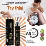 Penis Growth Male products Male strong Sex Delay Spray For Men External Use Anti Premature Ejaculation Lasting Prolong 60 Minute - Image 2