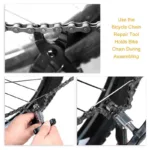 Bike Chain Tool Set, Bike Repair Tools, Chain Cutter Chain Opener, Chain Buckle Pliers, Wear Indicator Tool Standing Accessories - Image 4