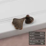 KEDLO European Light Luxury Flower Zinc Alloy Drawer Gold  Knob Furniture Hardware Kitchen Cabinet Vintage Bronze Pull Handle - Image 11