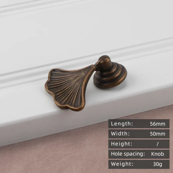 KEDLO European Light Luxury Flower Zinc Alloy Drawer Gold  Knob Furniture Hardware Kitchen Cabinet Vintage Bronze Pull Handle - Image 11
