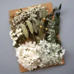1 Bag Artificial Plants Dried Real Flowers Preserved Materials Epoxy Resin Candles DIY Floral Materials Hydrangea Set Flowers - Image 7