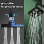 360° Mini-Surround Pressurized Shower Head Large Water Rain Shower Head Showerhead Shower Bathroom Accessories - Image 3