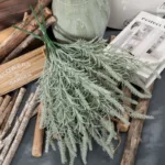 45cm long sage grass branch Artificial Flowers DIY accessories fake plants home wedding Christmas Decoration flores artificiales - Image 2
