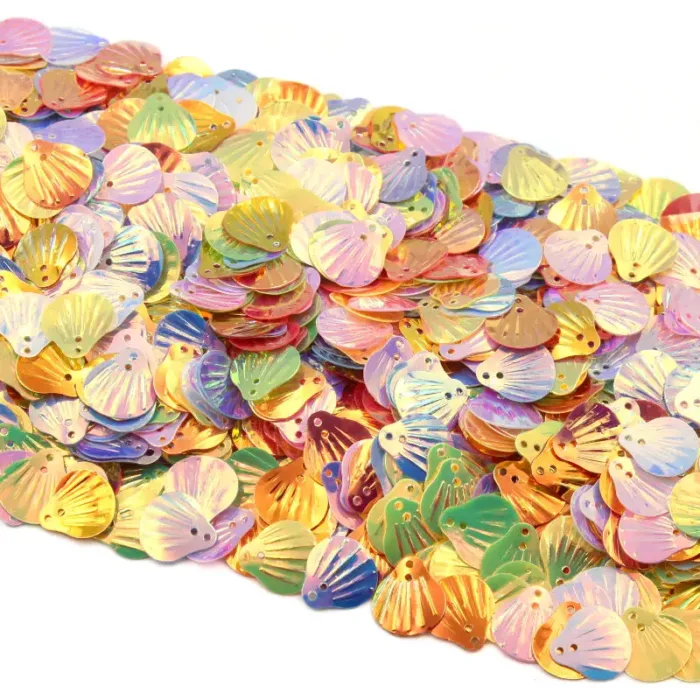 150-900Pcs Glitter Shell PVC Loose Sequins Paillette Sewing Craft For Wedding Decoration Garment Dress Shoe Caps DIY Accessory - Image 5
