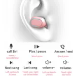 E7S TWS Wireless Headphones Bluetooth earphones Control Sport Headset Waterproof Microphones Music Earphones For All Smartphone - Image 5