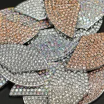 Luxury Bling Car Steering Wheel Diamond Emblem Decal Decoration Cover DIY Sticker Car Accessories for Mercedes Benz - Image 4