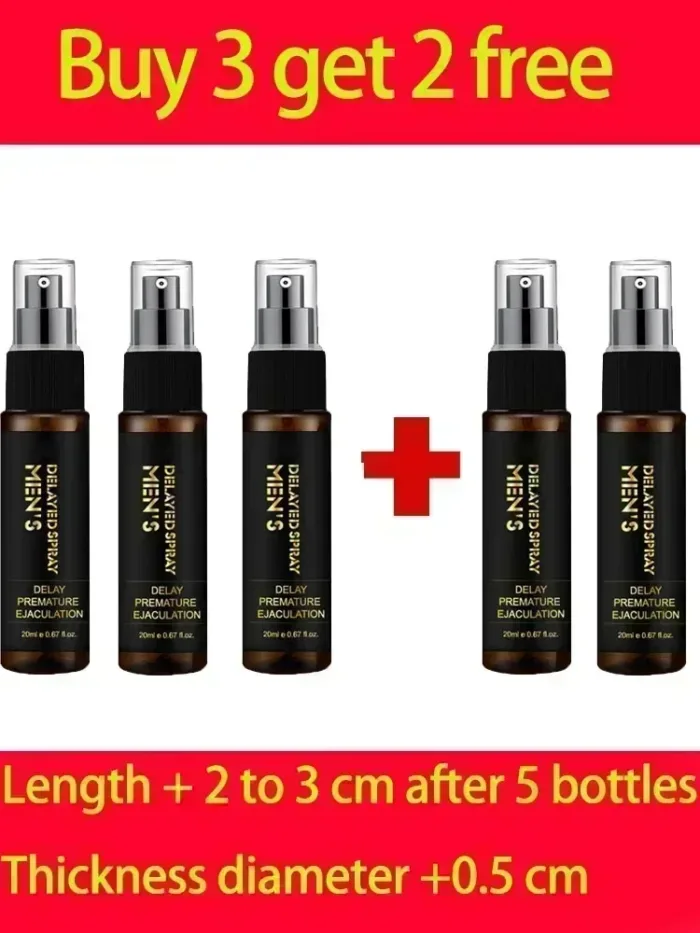 Penis Growth Male products Male strong Sex Delay Spray For Men External Use Anti Premature Ejaculation Lasting Prolong 60 Minute - Image 9