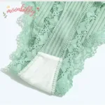 Thong Cotton Sexy Ladies Panties Women's Underwear Low Waist Solid Color Shorts Black Invisible Lace T-st - Image 6