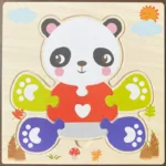 High Quality 3D Wooden Puzzles Educational Cartoon Animals Early Learning Cognition Intelligence Puzzle Game For Children Toys - Image 23