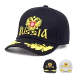 Fashion Baseball Hat Leisure Cap Embroidery Russian Emblem Snapback Unisex Baseball Cap For Woman & Man Snapback Cap Sport Hat - Image 3