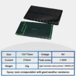 Wholesale 6V Mini Solar Panel 70mA 100mA 150mA 210mA 250mA 500mA 550mA Solar Cell Epoxy Board DIY Battery Power Charger Module - Image 12