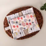 Nappy Wallet Mini Diaper Bags Baby Changing Set Wet Bag Makes Tidy & Compact All In One Newborn Waterproof Baby Bag - Image 5