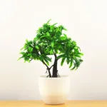 Green Artificial Plants Bonsai Small Tree Pot Plants Simulation Plastic Flowers Potted Ornaments Home Hotel Garden Decoration - Image 9