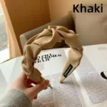 New Fashion Hair Hoop Hair Bands for Women Girls Pleated Wide Edge Solid Color Headbands Wide Hairband Hair Accessories Headwear - Image 15