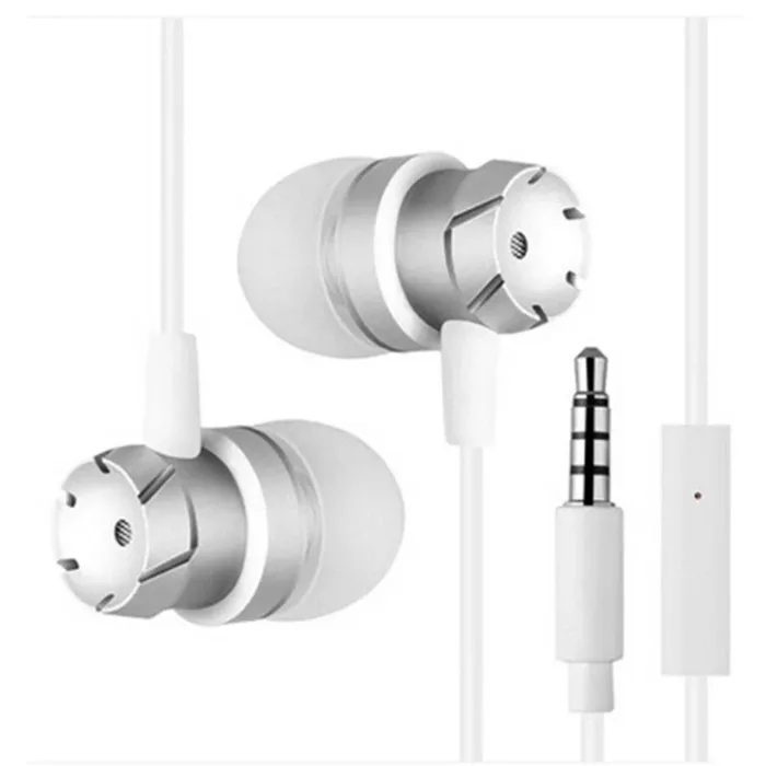 Metal 3.5mm wired earphone with mic In-Ear Headset For Mobile Phone PC Gaming Ultra Bass Super Sound Earbud Music Earphones - Image 7