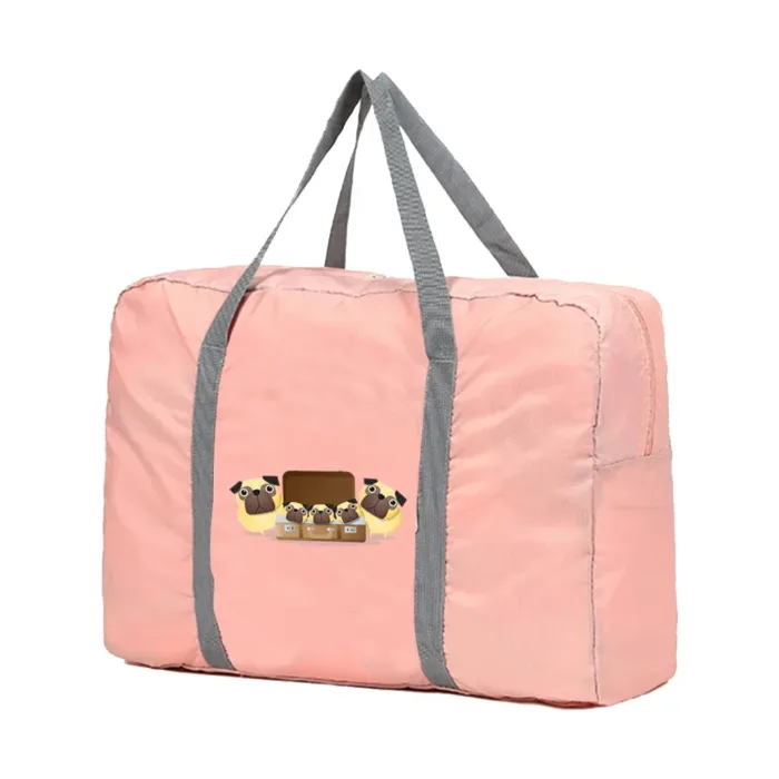 Boston Bag Duffle Bag Foldable Handbags Clothes Organizer Cartoon Pattern  Luggage Large Capacity Travel Storage Zipper Bags - Image 9