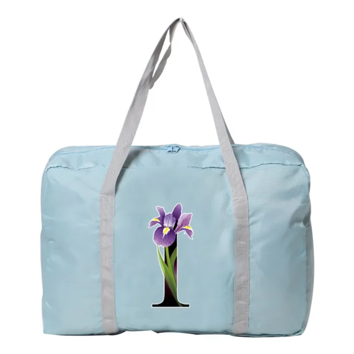 Travel Bag Unisex Large Capacity Bag Luggage WaterProof Travel Accessories Flower Color Clothes Storage Nylon Foldable Handbags - Image 30