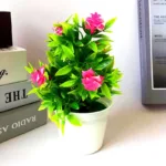 18cm Fake Flowers Artificial Plants Simulated Tree Office Bonsai Pot Plants for Table Potted Ornament Garden Home Desk Decor - Image 6